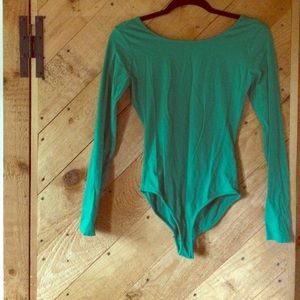 Forever 21 scoop necked bodysuit