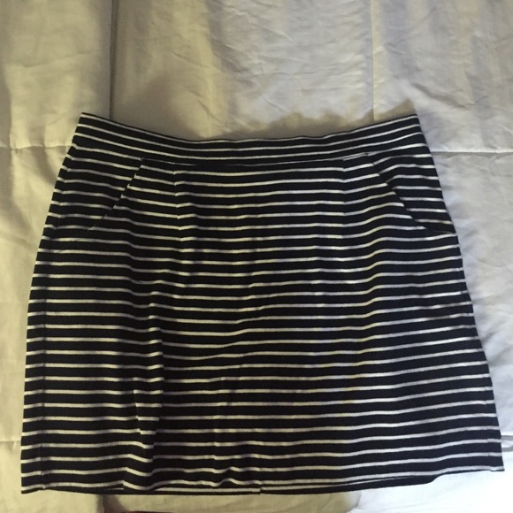 Striped Mini Skirt - Picture 1 of 2