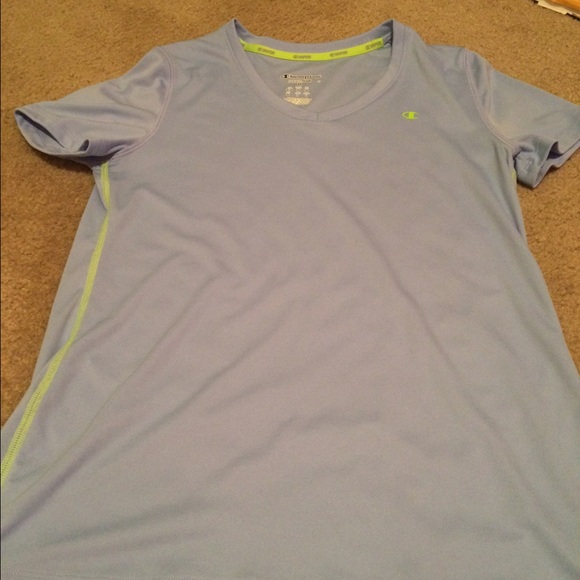 Champion light blue athletic shirt! 🎀