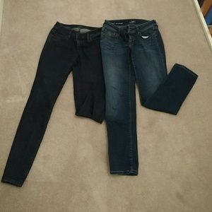 Loft Curvy Jeans. Both pairs are 26/2.