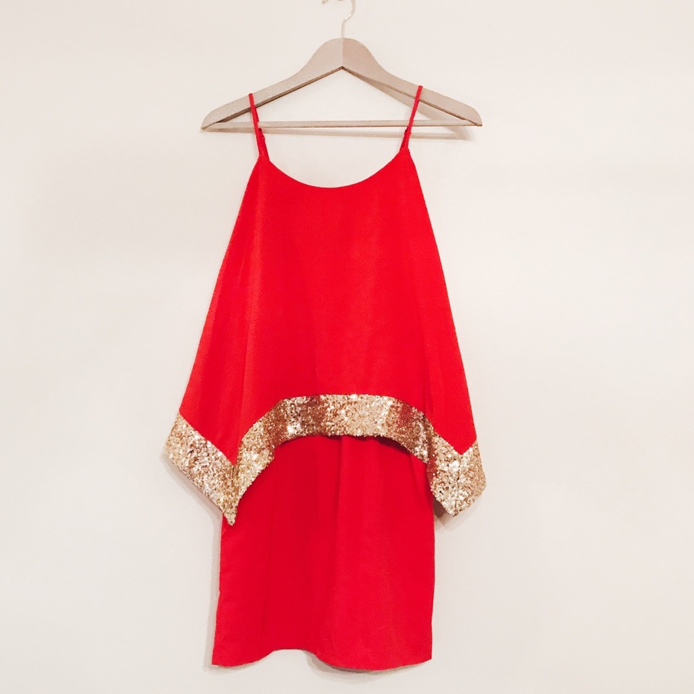 C. Luce Dress w/ Sequins. NWT