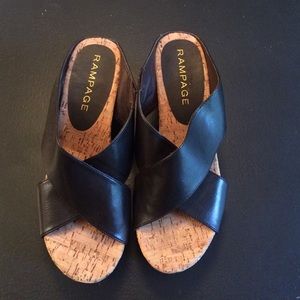 Rampage cork wedge platforms