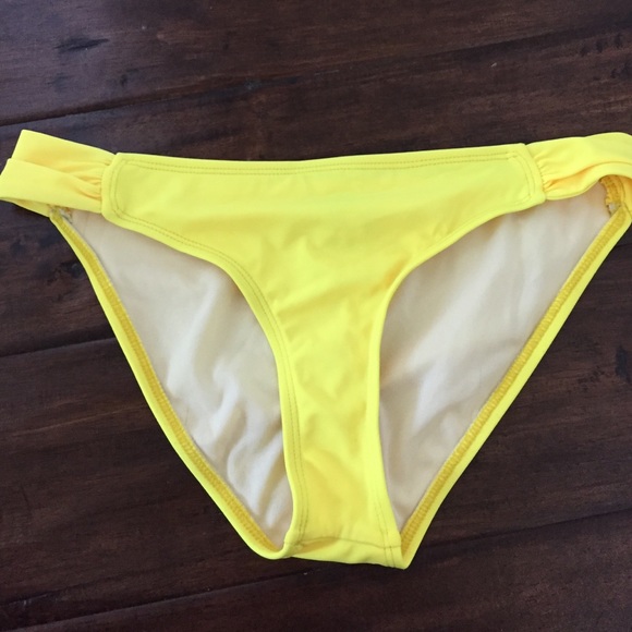 neon yellow swim bottoms