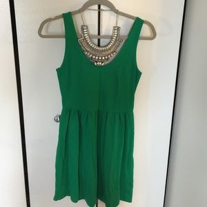 Kelly Green J Crew Dress