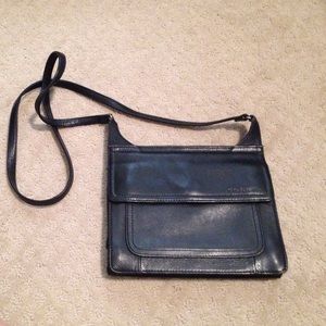 Classic Black Leather Fossil Purse