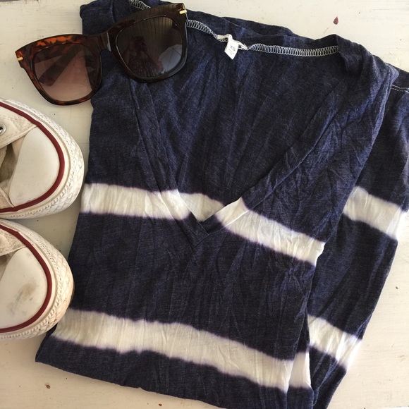 J. Crew Tops - /J Crew/ v-neck tie dye tee / stretchy t-shirt