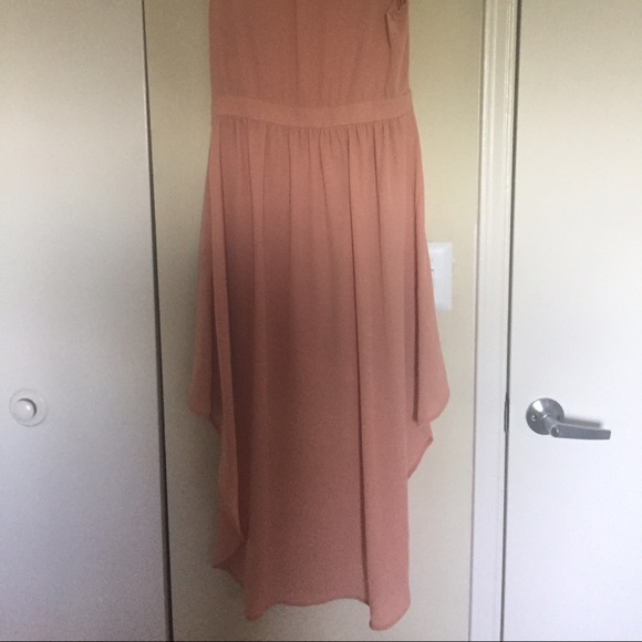 Coral colored dress. Worn once. - Picture 3 of 3