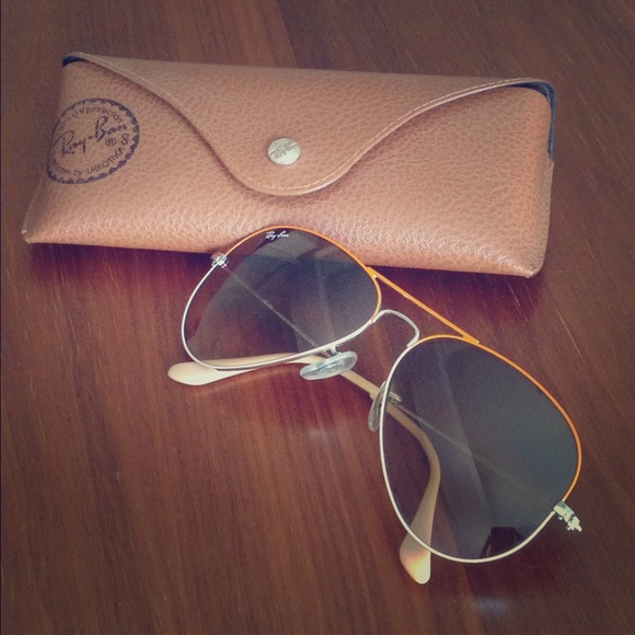 Ray-Ban Accessories - Ray Ban Metal Aviators with RB inscription