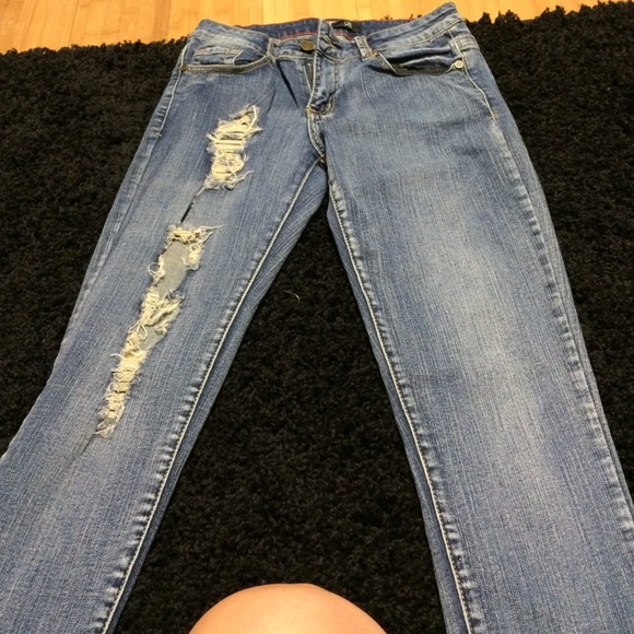 Sexy stretchy skinny jeans barely worn - Picture 1 of 1