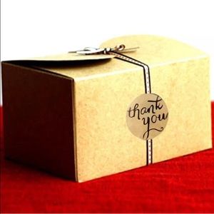 50 Thank You Stickers