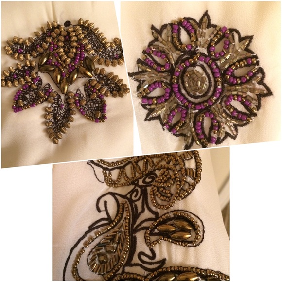 Tahari by Arthur S. Levine beaded dress - Picture 3 of 4