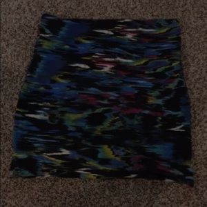 Tight Multicolor Skirt