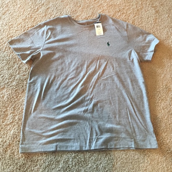NWT Polo Ralph Lauren Large Gray T-Shirt - Picture 1 of 4