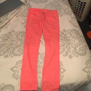 Pink Skinny Jeans