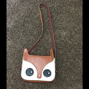 Brown Owl Purse