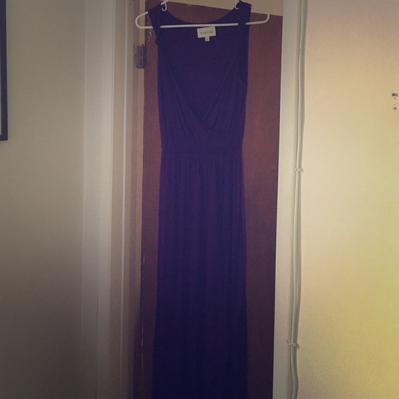 Sabine purple maxi dress