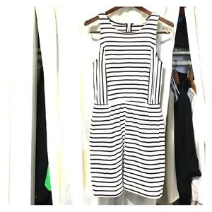 100% Cotton Navy Striped Loft Dress
