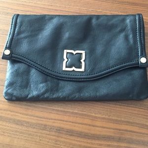 Leather clutch