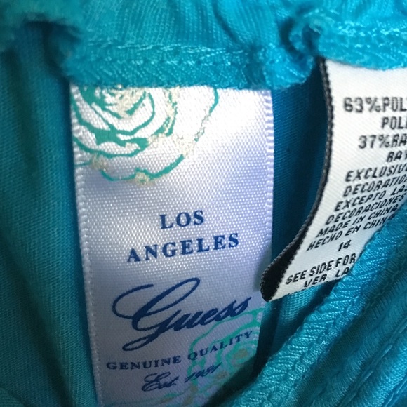 Guess Children's Light Blue Summer Dress - Picture 3 of 4