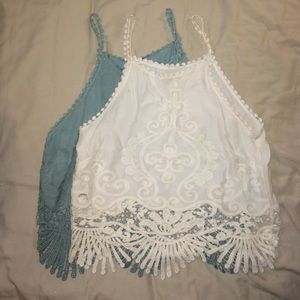 Lace tank top from Pac Sun