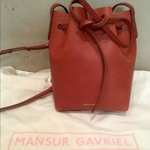 Mansur Gavriel mini mini bucket bag