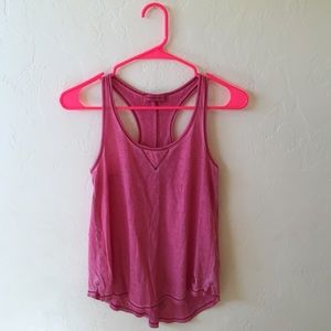 Pink tank top
