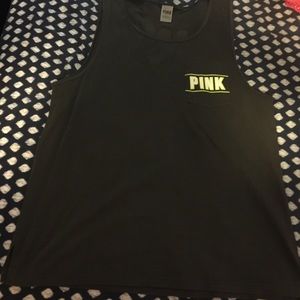 Victoria Secret PINK Olive Green Muscle Tee (L/G)