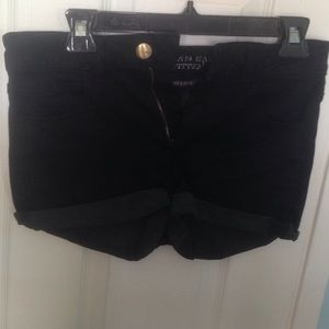 American eagle black Jean shorts