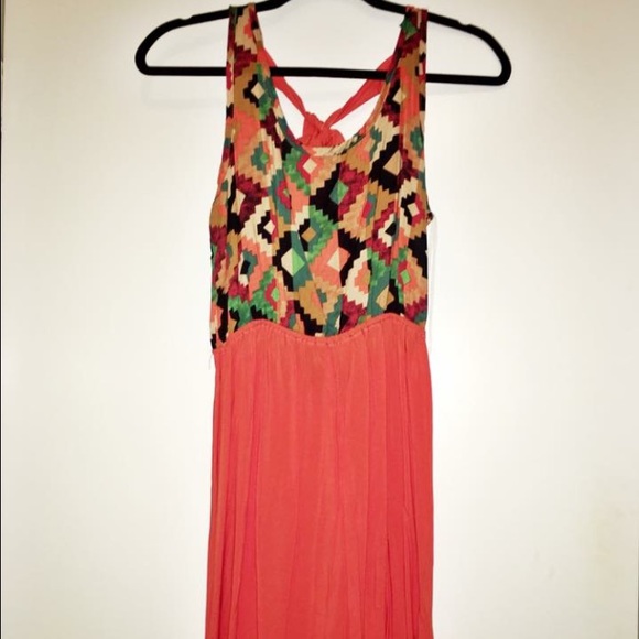 Edge Sleeveless Tie-Back Dress. NWT