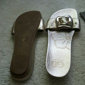 Gold Sandals