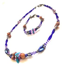 Necklace and bracelet