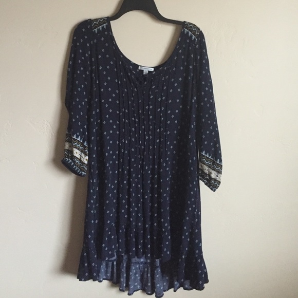 American Eagle Boho Shift Dress