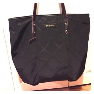 Authentic Vera Bradley Black tote!