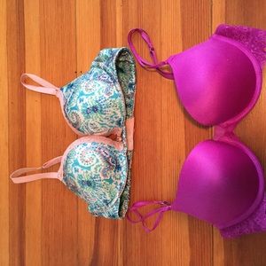 Aerie 34B push up bras