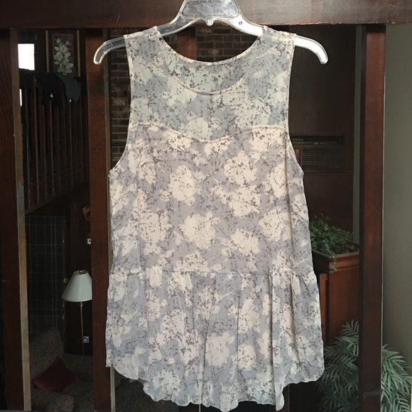 Multi color top purchased from Urban Outfitters.