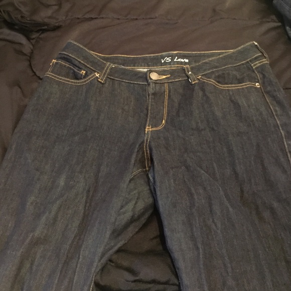 Victoria's Secret dark wash jeans