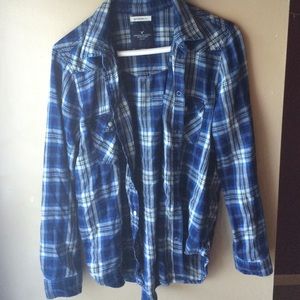 blue flannel