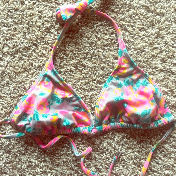 Billabong Floral Bikini Top