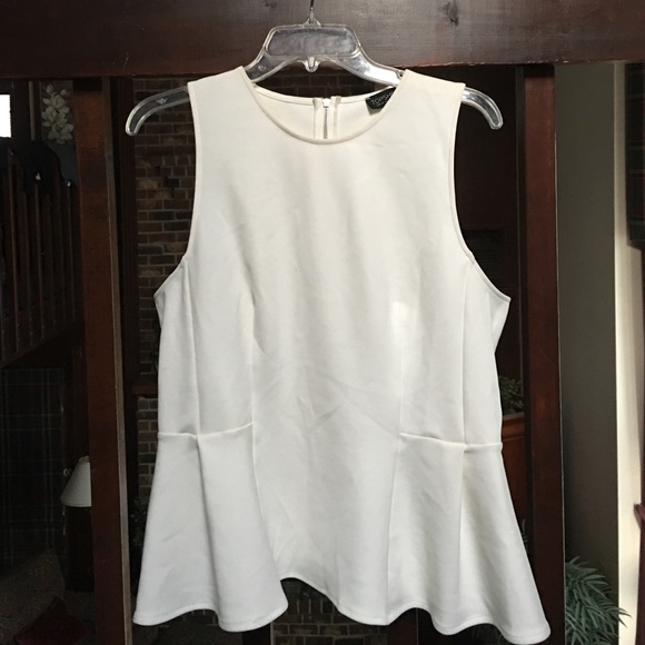 Topshop sleeveless shirt