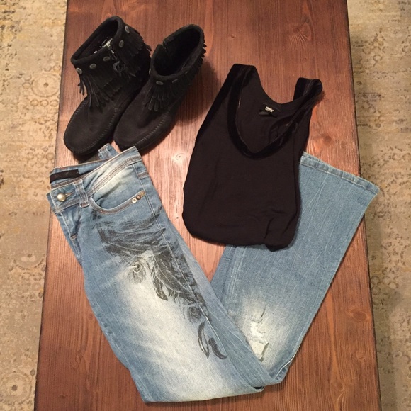 Distressed Jeans