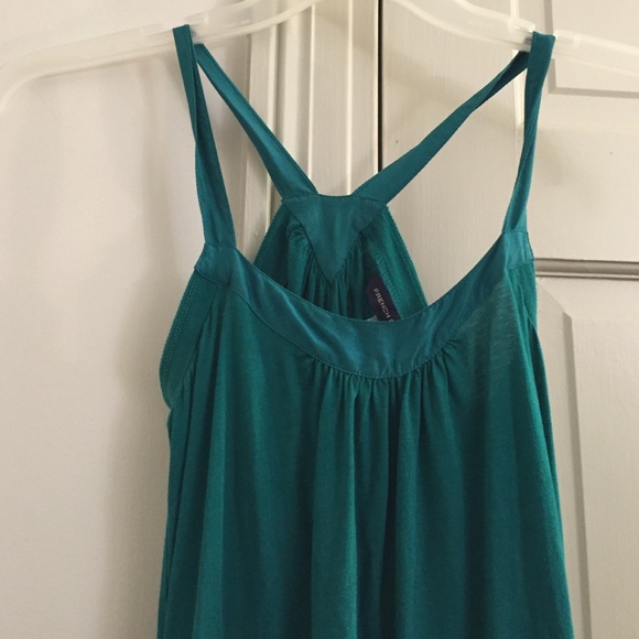 French Connection Turquoise Racerback Dress 2 - Picture 2 of 4