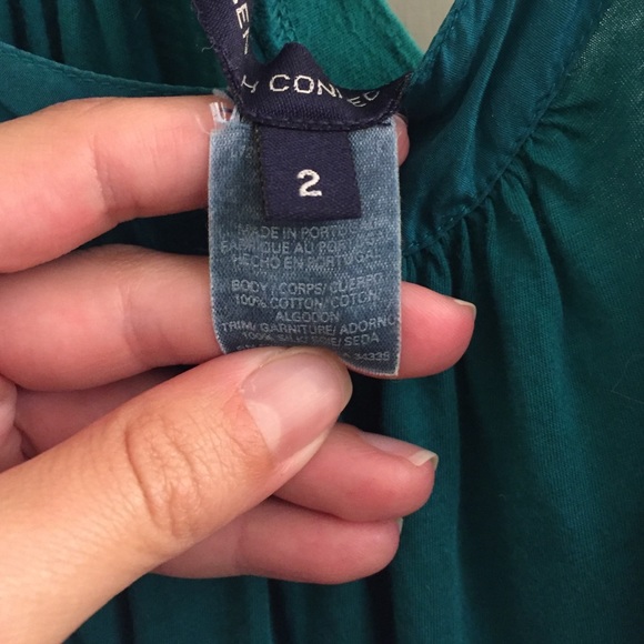 French Connection Turquoise Racerback Dress 2 - Picture 3 of 4