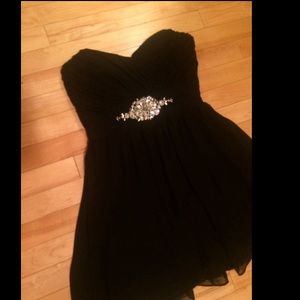 Black formal dress