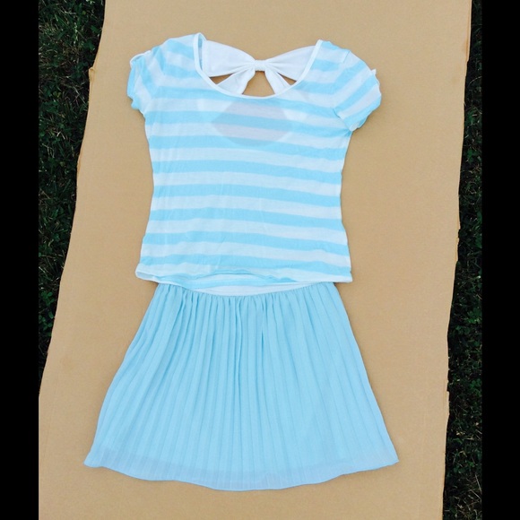 dELiA*s Dresses & Skirts - Delia’s Light Blue Pleated Skirt