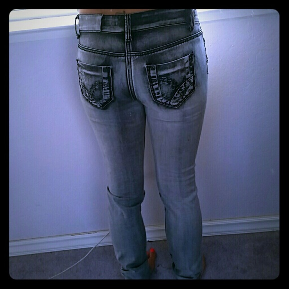 Vanilla Star dark grey jeans size 3