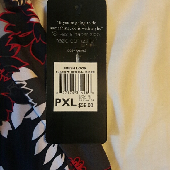 NWT DAISY FUENTES DRESS - Picture 3 of 3