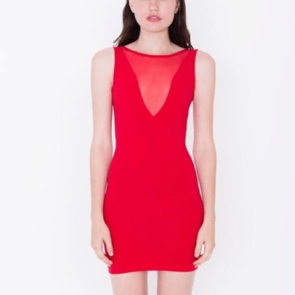 American Apparel Dresses & Skirts - American Apparel Red Gloria V Dress XS!!