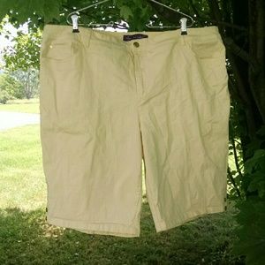 GV Stretch Denim Bermuda Shorts