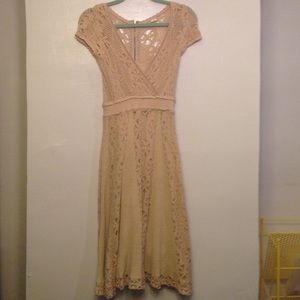 Moth, open knit dress