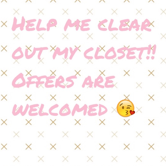Closet Clear Out Sale!!